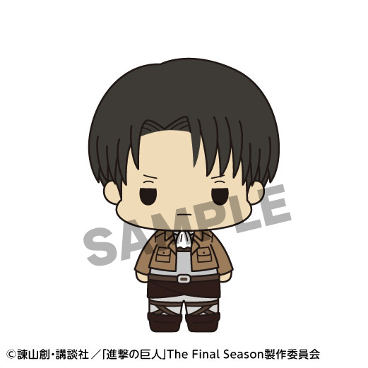 MegaHouse Chokorin Collection Attack on Titan 6 Pack BOX