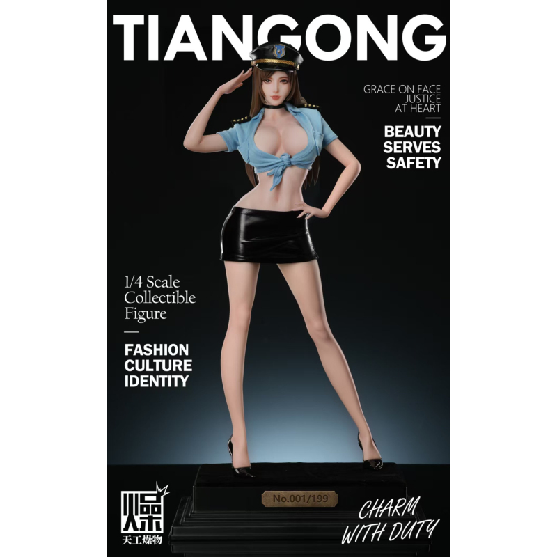 TGZW Studio Policewoman 2.0 1/4 Scale Statue