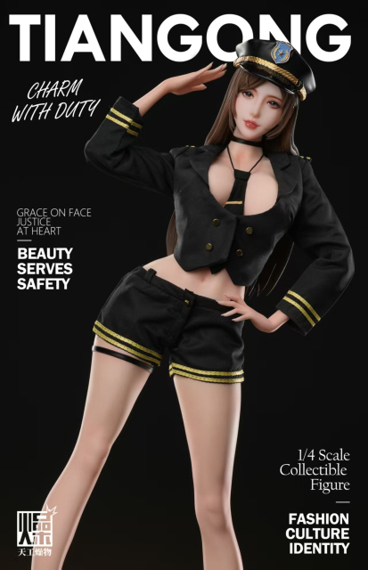 TGZW Studio Policewoman 2.0 1/4 Scale Statue