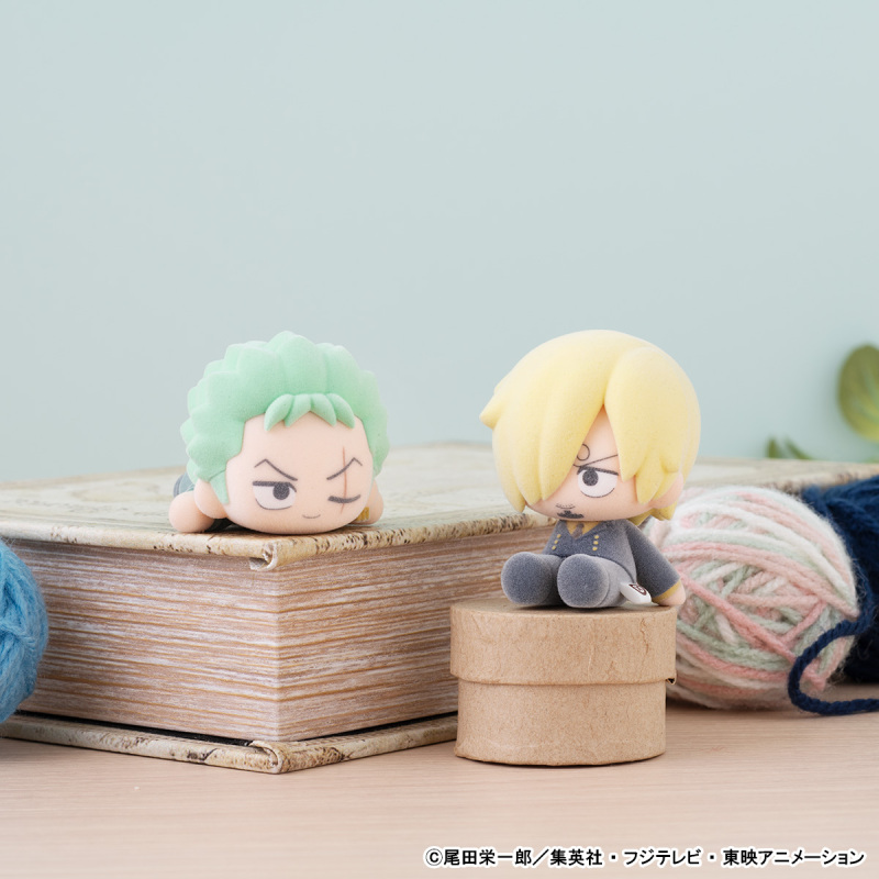 MegaHouse Nuippo One Piece Flocked Plush Figure 6 Pack BOX