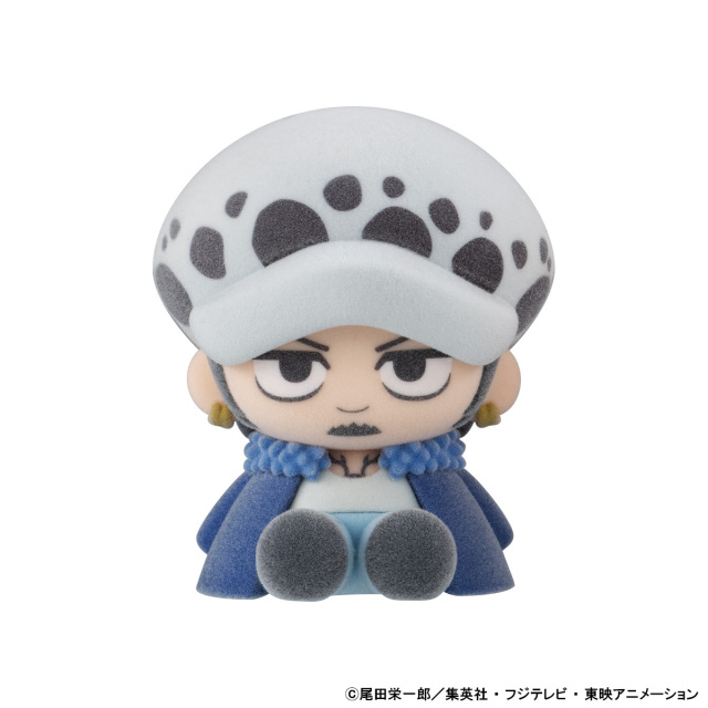 MegaHouse Nuippo One Piece Flocked Plush Figure 6 Pack BOX