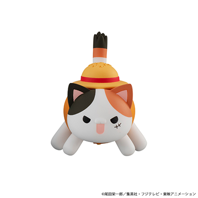 MegaHouse MEGA CAT PROJECT One Piece Nyan Piece Nyan Luffy and The Seven Warlords 8 Pack BOX Reissue