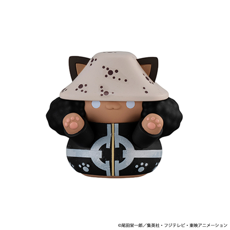 MegaHouse MEGA CAT PROJECT One Piece Nyan Piece Nyan Luffy and The Seven Warlords 8 Pack BOX Reissue