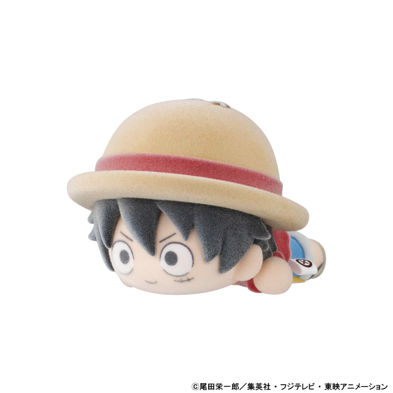 MegaHouse Nuippo One Piece Flocked Plush Figure 6 Pack BOX