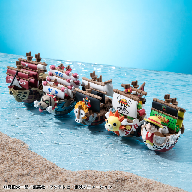 MegaHouse YuraColle Series One Piece Grand Line Collection Vol.3 6 Pack BOX