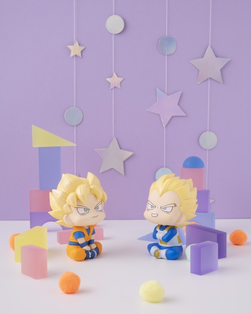 MegaHouse LookUp Dragon Ball Daima Son Goku x Super Saiyan Vegeta Mini Figure
