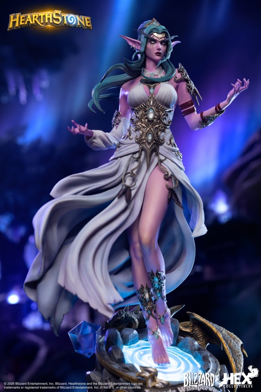 Blizzard HEX Collectibles Hearthstone Tyrande Whisperwind 1/6 Scale Statue HEXHS11