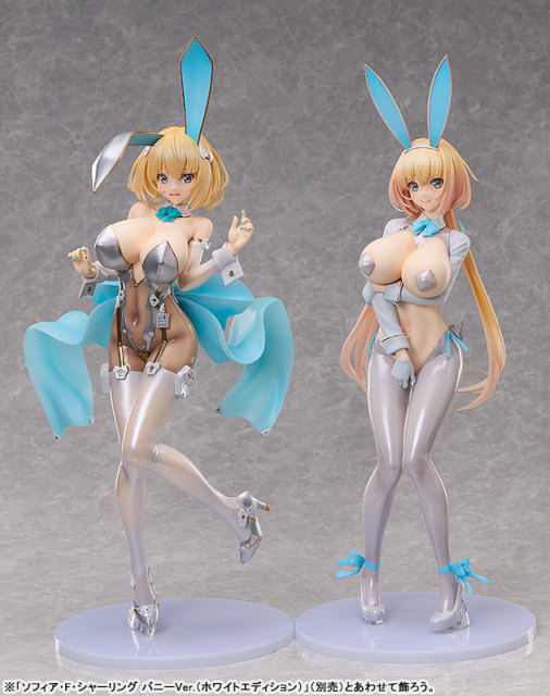 FREEing BUNNY SUIT PLANNING Sophia F Shirring Reverse Bunny Ver White Edition 1/4 Figure