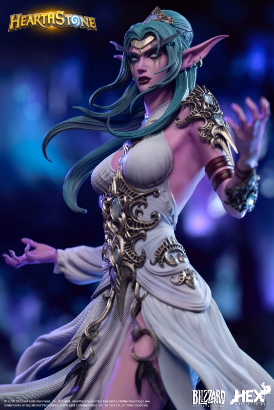 Blizzard HEX Collectibles Hearthstone Tyrande Whisperwind 1/6 Scale Statue HEXHS11