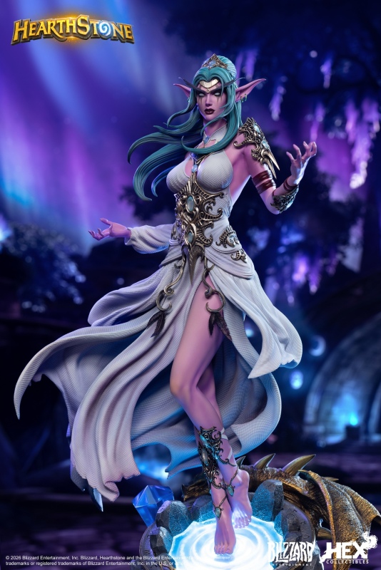 Blizzard HEX Collectibles Hearthstone Tyrande Whisperwind 1/6 Scale Statue HEXHS11