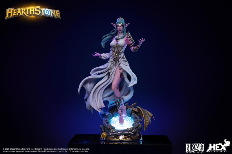 Blizzard HEX Collectibles Hearthstone Tyrande Whisperwind 1/6 Scale Statue HEXHS11