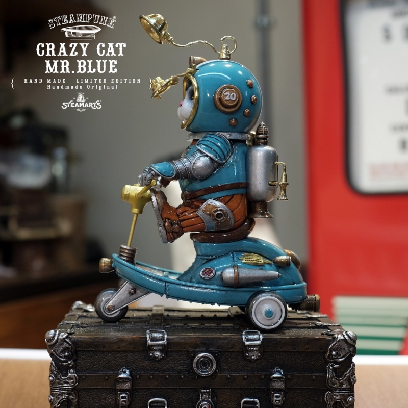 SteamArts Studio Mr Blue’s Mini Scooter SA2026CCMBMS01