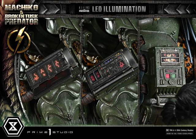 Prime 1 Studio Ultimate Premium Masterline Aliens vs Predator Comic Machiko x Broken Tusk Predator 1/4 Statue UPMAVP-01 UPMAVP-01DX UPMAVP-01DXS