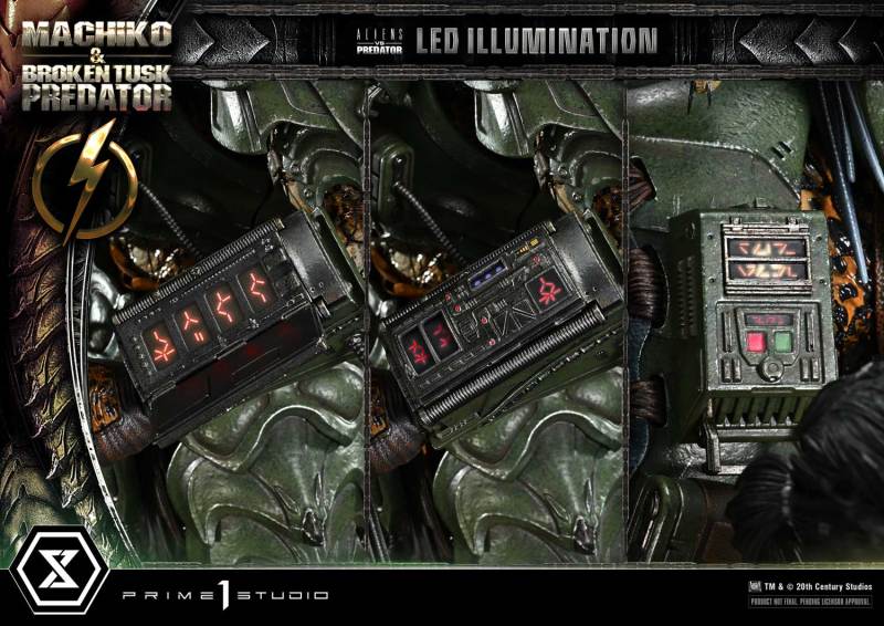 Prime 1 Studio Ultimate Premium Masterline Aliens vs Predator Comic Machiko x Broken Tusk Predator 1/4 Statue UPMAVP-01 UPMAVP-01DX UPMAVP-01DXS