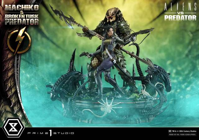 Prime 1 Studio Ultimate Premium Masterline Aliens vs Predator Comic Machiko x Broken Tusk Predator 1/4 Statue UPMAVP-01 UPMAVP-01DX UPMAVP-01DXS