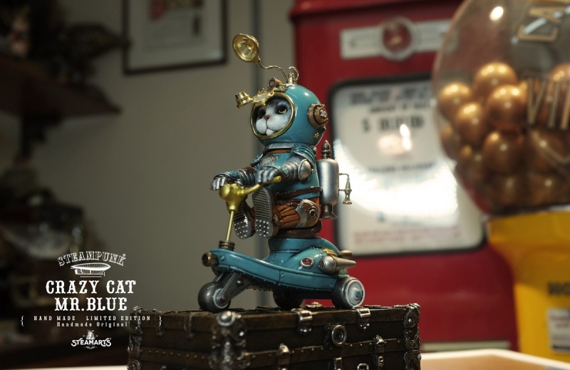 SteamArts Studio Mr Blue’s Mini Scooter SA2026CCMBMS01