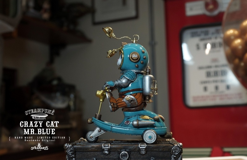 SteamArts Studio Mr Blue’s Mini Scooter SA2026CCMBMS01