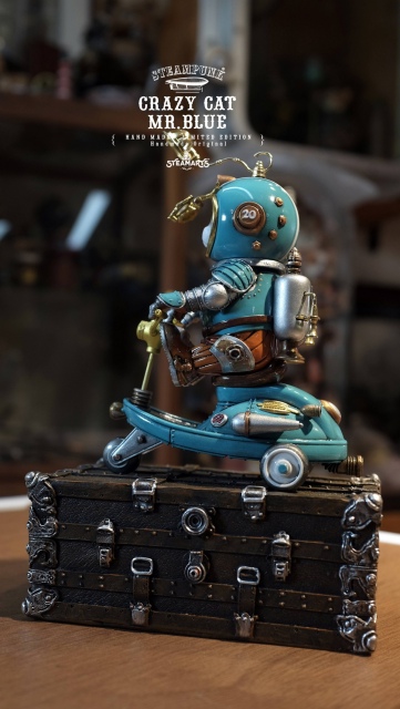 SteamArts Studio Mr Blue’s Mini Scooter SA2026CCMBMS01