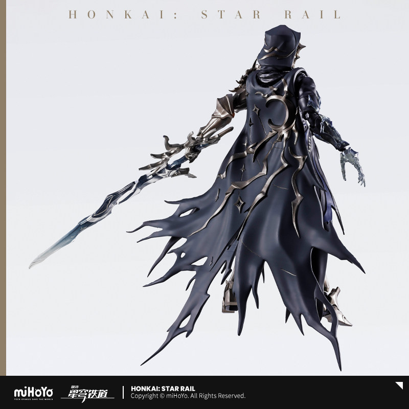 Bandai x miHoYo S.H.Figuarts Honkai Star Rail Sword of Absolute Darkness Fireflight Action Figure (Bonus)