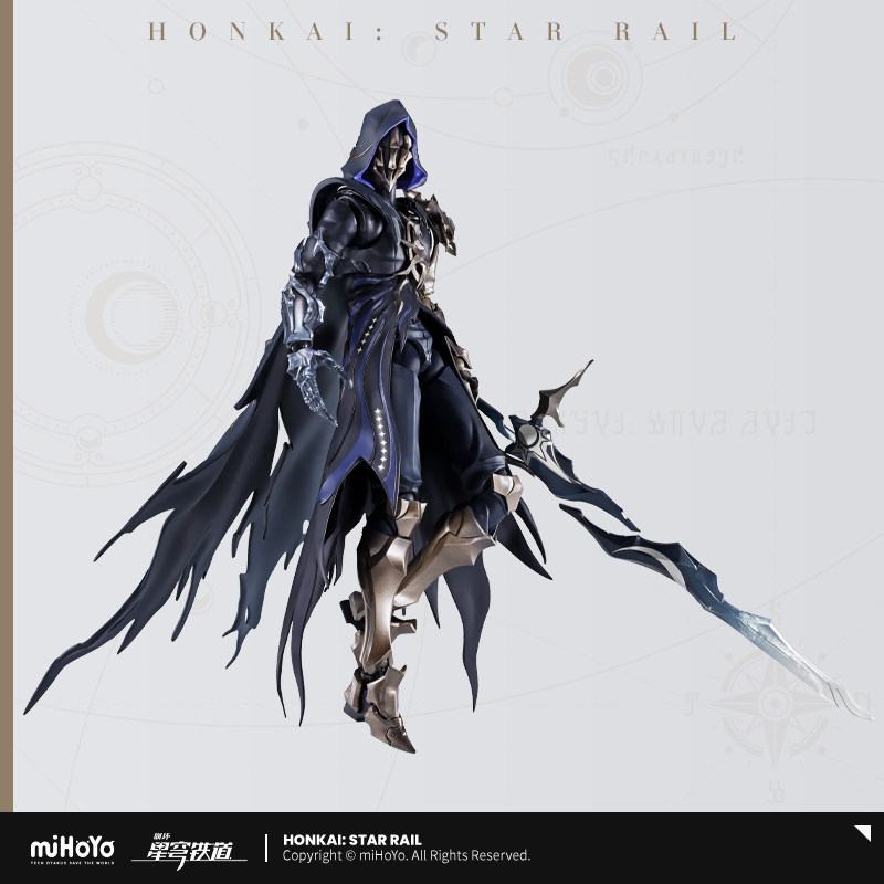 Bandai x miHoYo S.H.Figuarts Honkai Star Rail Sword of Absolute Darkness Fireflight Action Figure (Bonus)