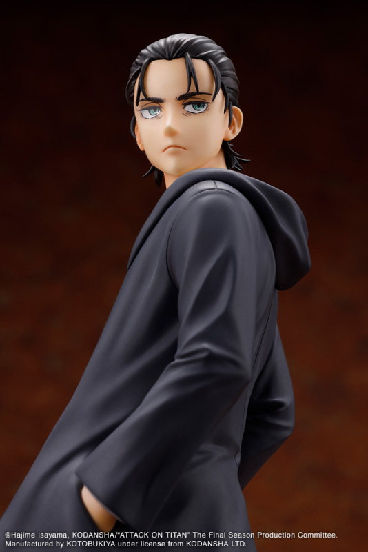 Kotobukiya OSHI WORKS Attack on Titan The Final Season Eren Yeager Figure