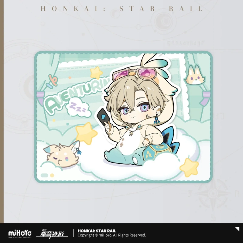 miHoYo Honkai Star Rail Boys Dorm Q Version Home Series Blanket