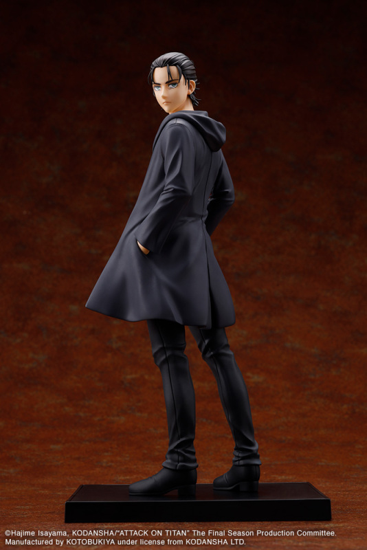 Kotobukiya OSHI WORKS Attack on Titan The Final Season Eren Yeager Figure