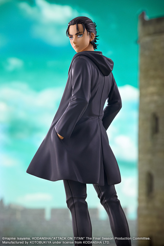Kotobukiya OSHI WORKS Attack on Titan The Final Season Eren Yeager Figure
