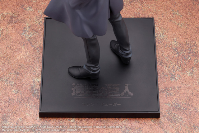 Kotobukiya OSHI WORKS Attack on Titan The Final Season Eren Yeager Figure