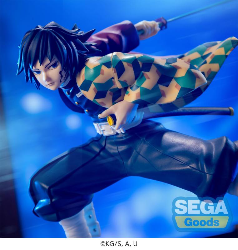 SEGA Demon Slayer Kimetsu no Yaiba Luminasta Giyu Tomioka Awakened Figure