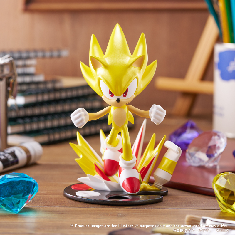 Bushiroad Creative PalVerse Pale Sonic The Hedgehog Super Sonic