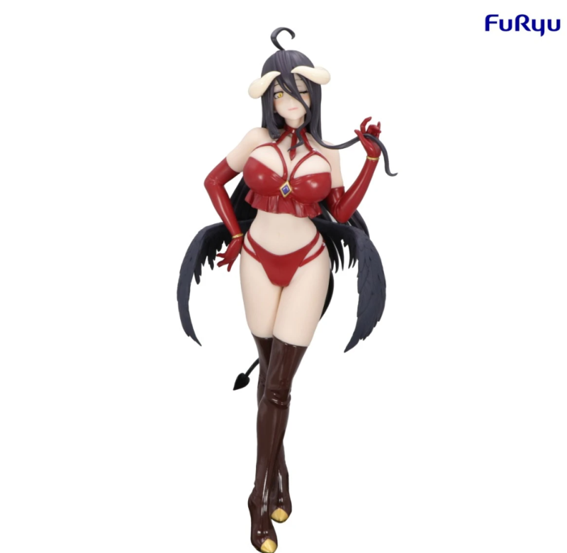 FURYU OVERLORD BiCute Dark Figure Albedo Red ver