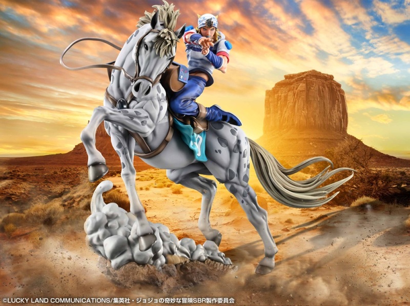 Medicos Entertainment Chozo Art Collection JoJo s Bizarre Adventure Steel Ball Run Johnny Joestar and Slow Dancer