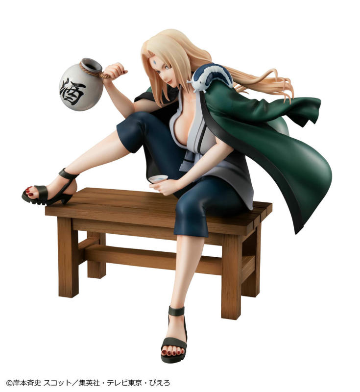 MegaHouse NARUTO Gals NARUTO Shippuden Tsunade Ver 2 Figure (Reissue)