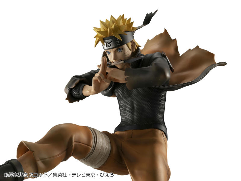 MegaHouse GEM Series NARUTO Shippuden Naruto Uzumaki Shinobi World War Ver Figure (Reissue)