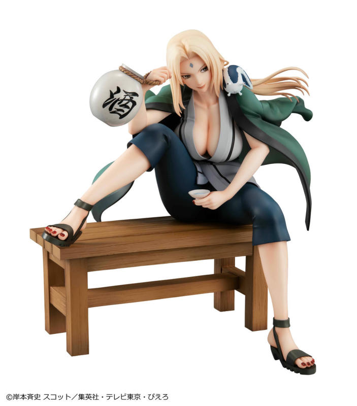 MegaHouse NARUTO Gals NARUTO Shippuden Tsunade Ver 2 Figure (Reissue)