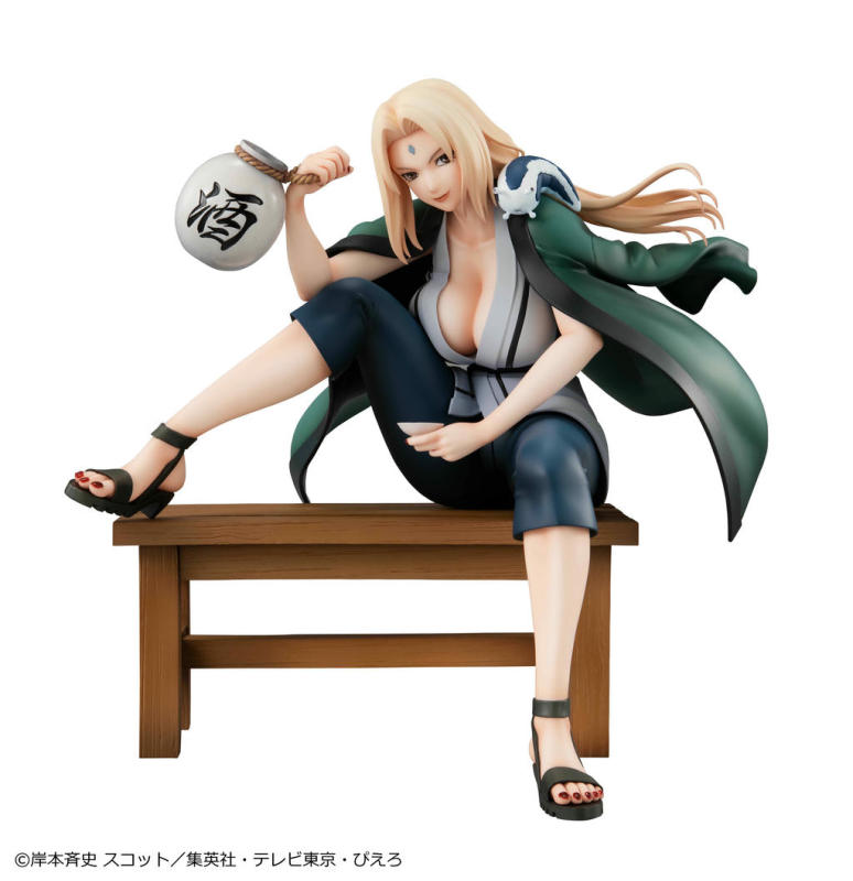 MegaHouse NARUTO Gals NARUTO Shippuden Tsunade Ver 2 Figure (Reissue)