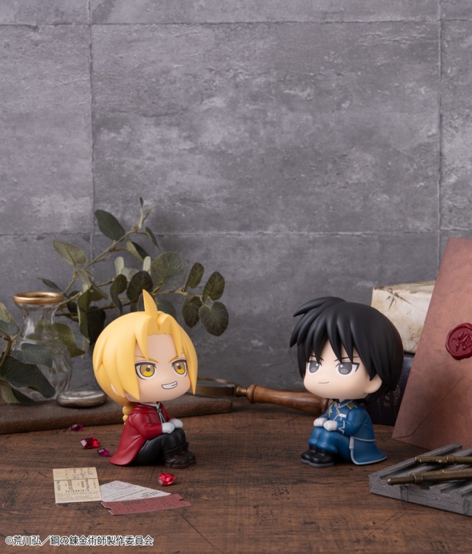 MegaHouse LookUp Fullmetal Alchemist Brotherhood Edward Elric and Roy Mustang Figure