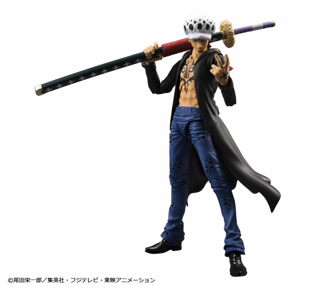 MegaHouse Variable Action Heroes ONE PIECE Trafalgar Law Action Figure