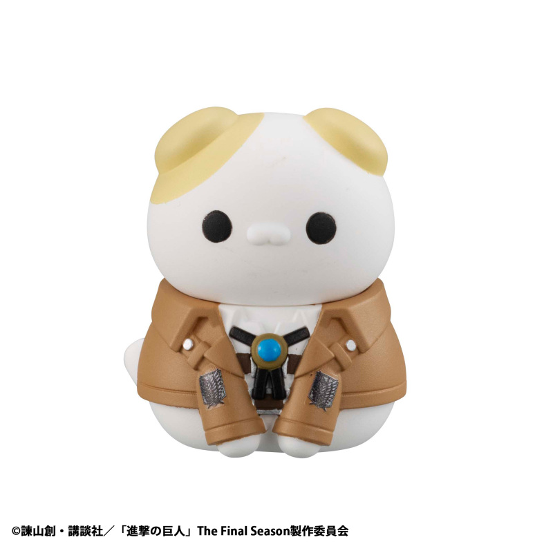 MegaHouse MEGA CAT PROJECT Attack on Titan Shingeki no Nyanko Survey Corps Group danyan 8 Pack BOX (Reissue)