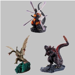 MegaHouse Puchirama EX Godzilla 01 3 Pack BOX (Reissue)