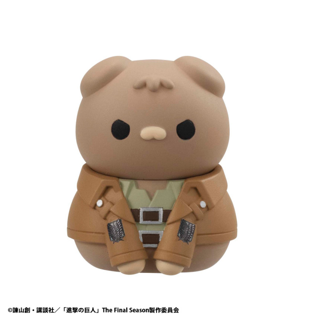 MegaHouse MEGA CAT PROJECT Attack on Titan Shingeki no Nyanko Survey Corps Group danyan 8 Pack BOX (Reissue)