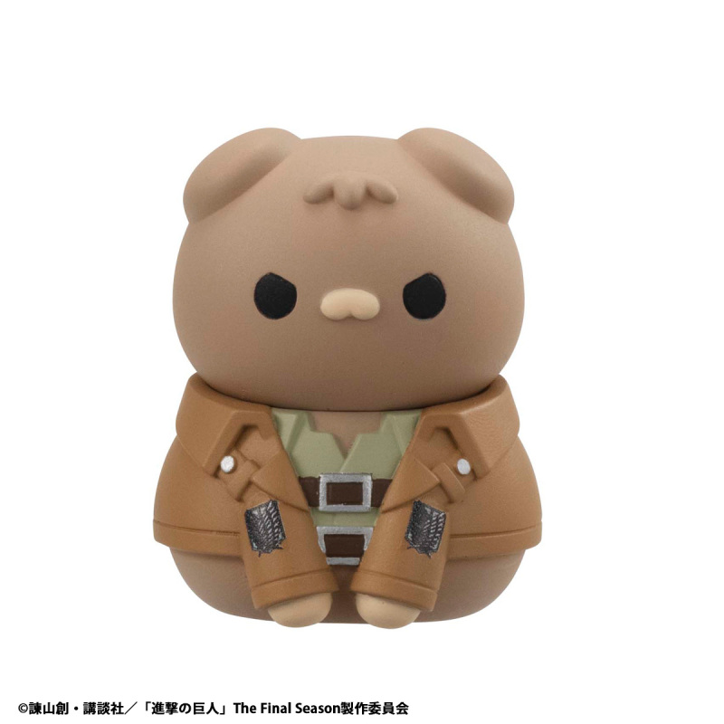 MegaHouse MEGA CAT PROJECT Attack on Titan Shingeki no Nyanko Survey Corps Group danyan 8 Pack BOX (Reissue)