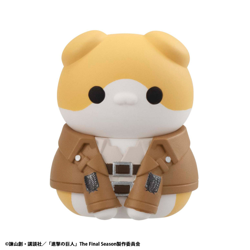MegaHouse MEGA CAT PROJECT Attack on Titan Shingeki no Nyanko Survey Corps Group danyan 8 Pack BOX (Reissue)