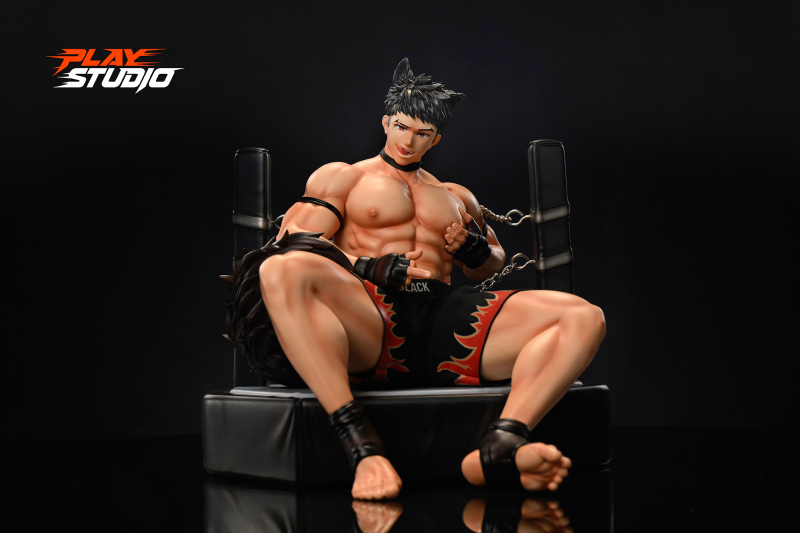 Play Studio Fighter BLACK 1/6 Scale Figure