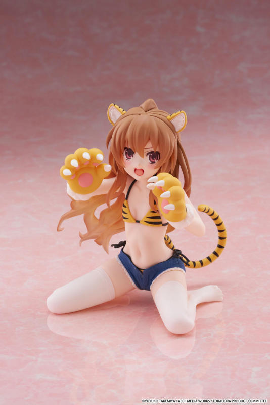 TAITO Toradora Desktop Cute Figure Taiga Aisaka Tiger Swimsuit Ver