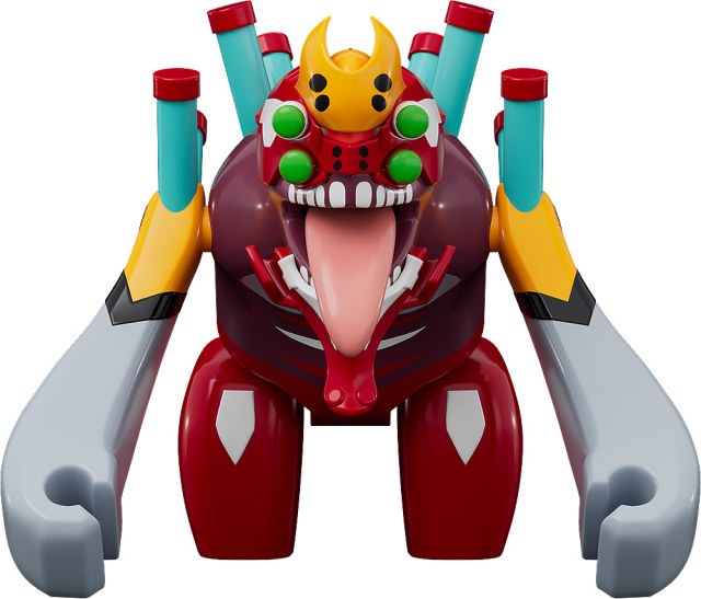 Good Smile Company GSC BRICKROID Rebuild of Evangelion Evangelion Production Model 02 The Beast Posable Figure