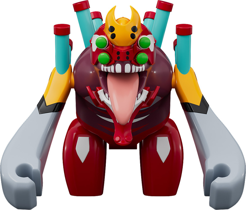 Good Smile Company GSC BRICKROID Rebuild of Evangelion Evangelion Production Model 02 The Beast Posable Figure