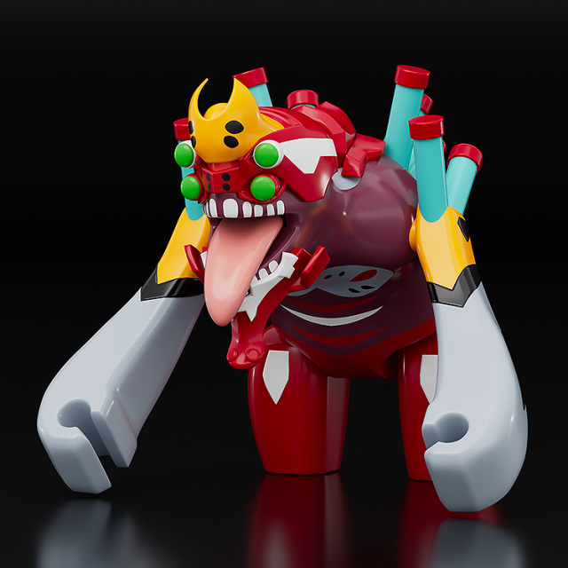 Good Smile Company GSC BRICKROID Rebuild of Evangelion Evangelion Production Model 02 The Beast Posable Figure