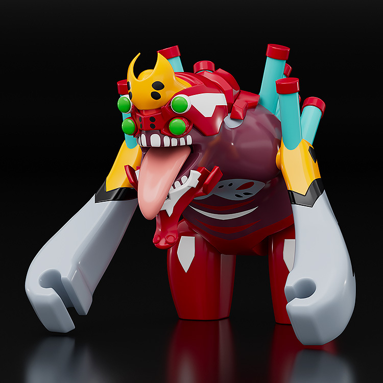 Good Smile Company GSC BRICKROID Rebuild of Evangelion Evangelion Production Model 02 The Beast Posable Figure
